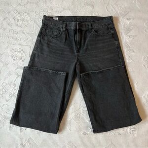 American Eagle Outfitters Black High Waisted Stovepipe Jeans